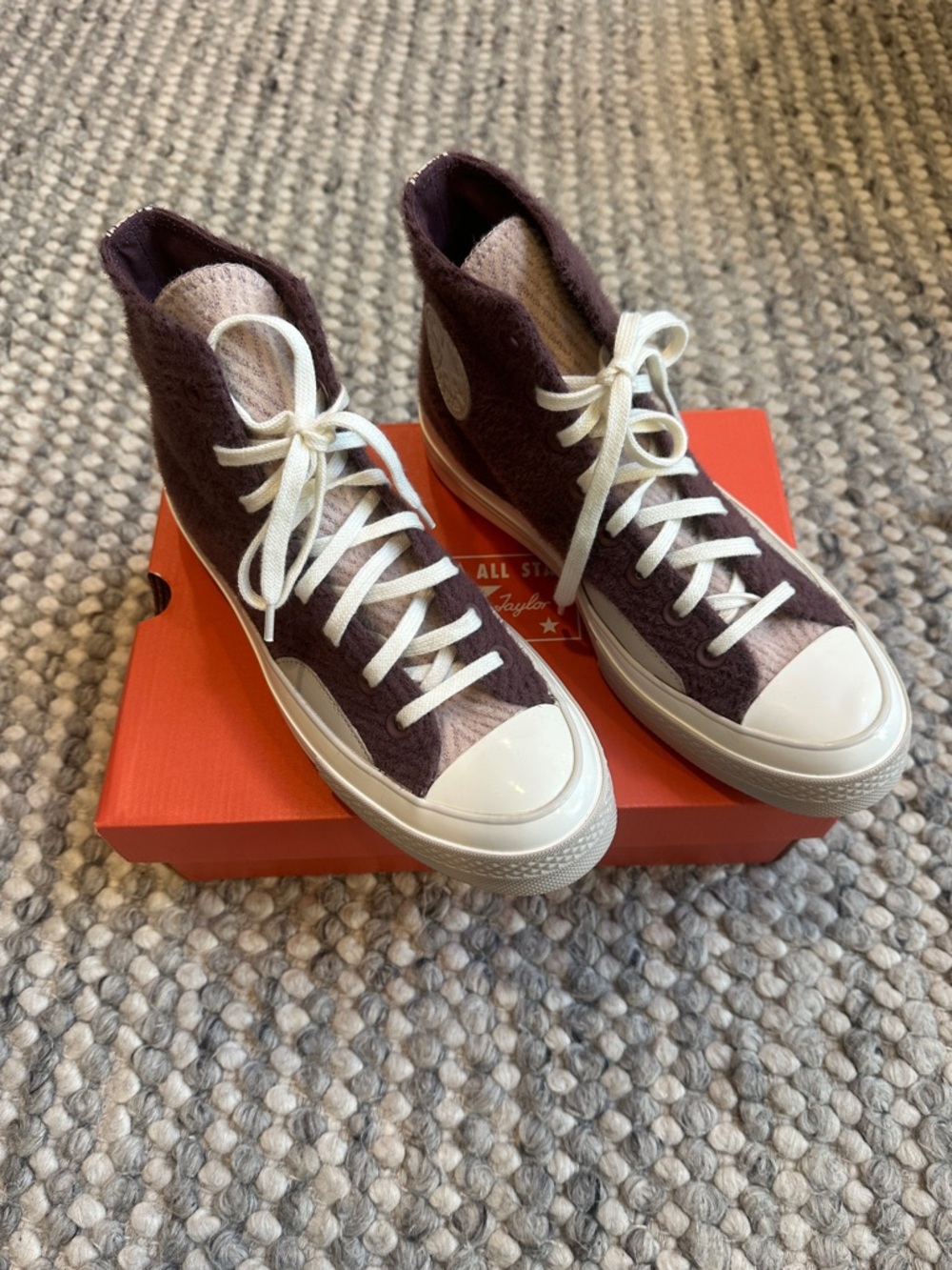 Converse Chuck Taylor 70 Fuzzy Utility High Top Sneaker